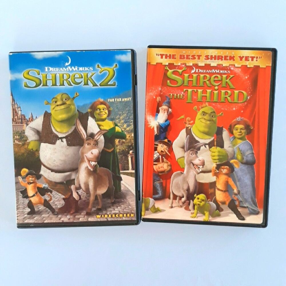 Shrek 2 & Shreck The Third DVD Bundle